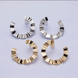 Crinkle Earrings