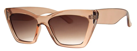 Champagne Retro Sunglasses