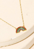 Dainty Rainbow Necklace